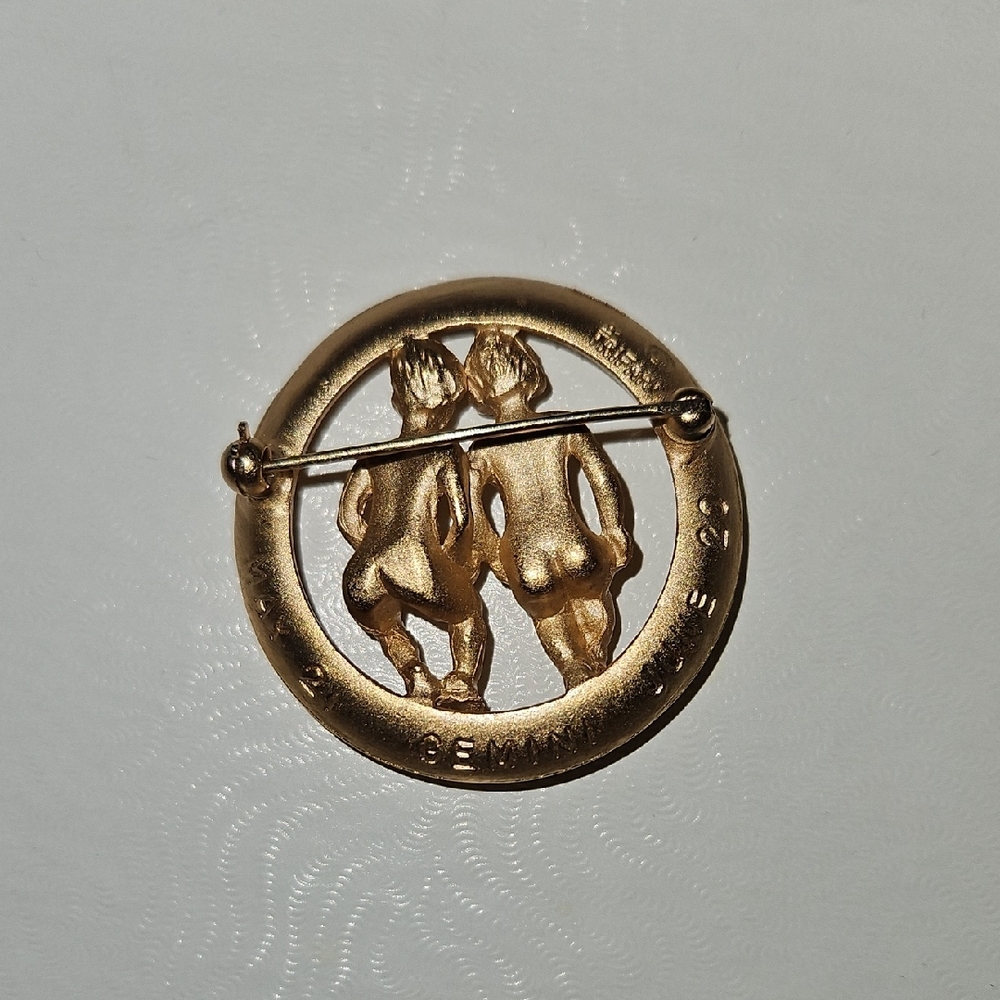 Trifari Gemini Brooch